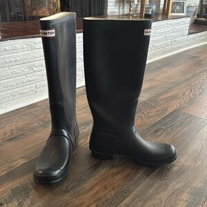 Gently worn Hunter boots